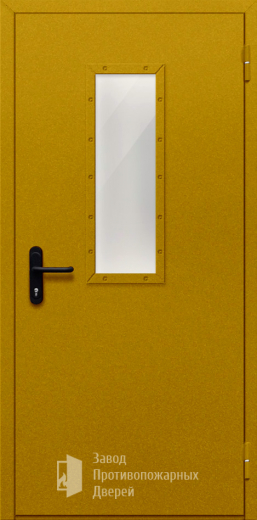 Фото двери «Однопольная со стеклом №55» в Электрогорску