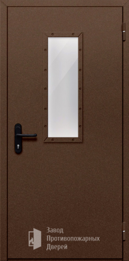 Фото двери «Однопольная со стеклом №58» в Электрогорску