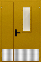 Фото двери «Полуторная с отбойником №28» в Электрогорску