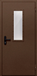 Фото двери «Однопольная со стеклом №58» в Электрогорску