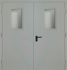 Фото двери «Двупольная со стеклом EI-30» в Электрогорску