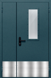 Фото двери «Полуторная с отбойником №34» в Электрогорску