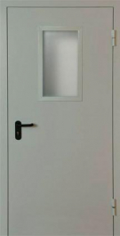 Фото двери «Однопольная со стеклопакетом EI-30» в Электрогорску